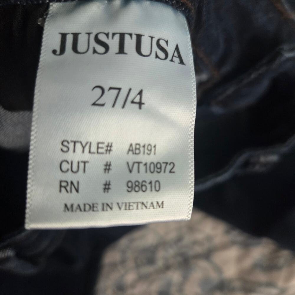 NWT Just USA Melody High Rise Skinny Jeans Sz 4 - Picture 8 of 11